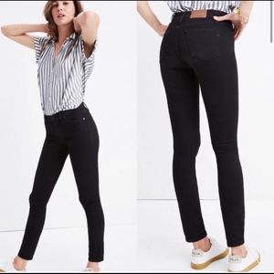 Black Skinny Madewell Jeans
